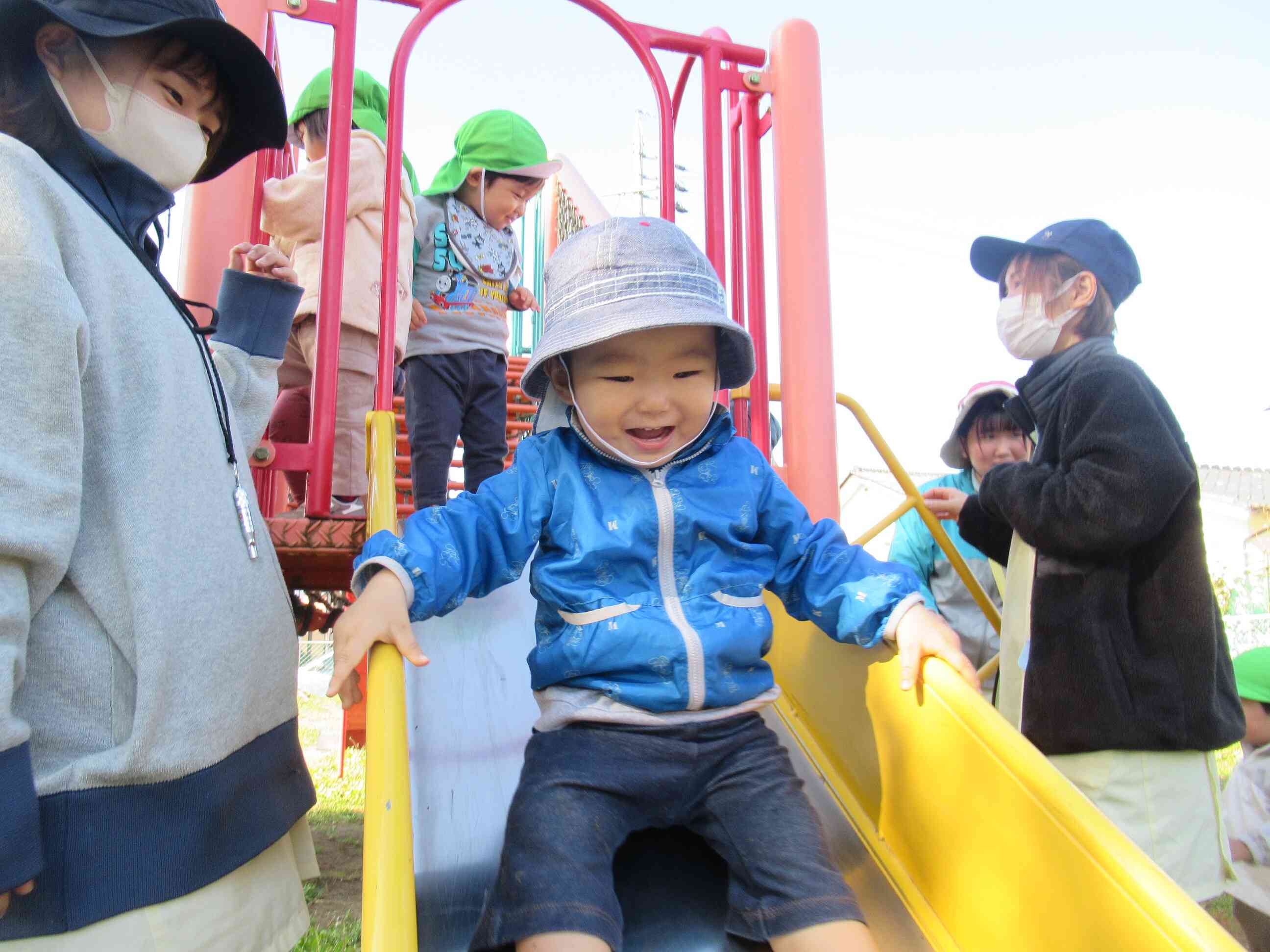 公園に遊びに行ってきたよ！