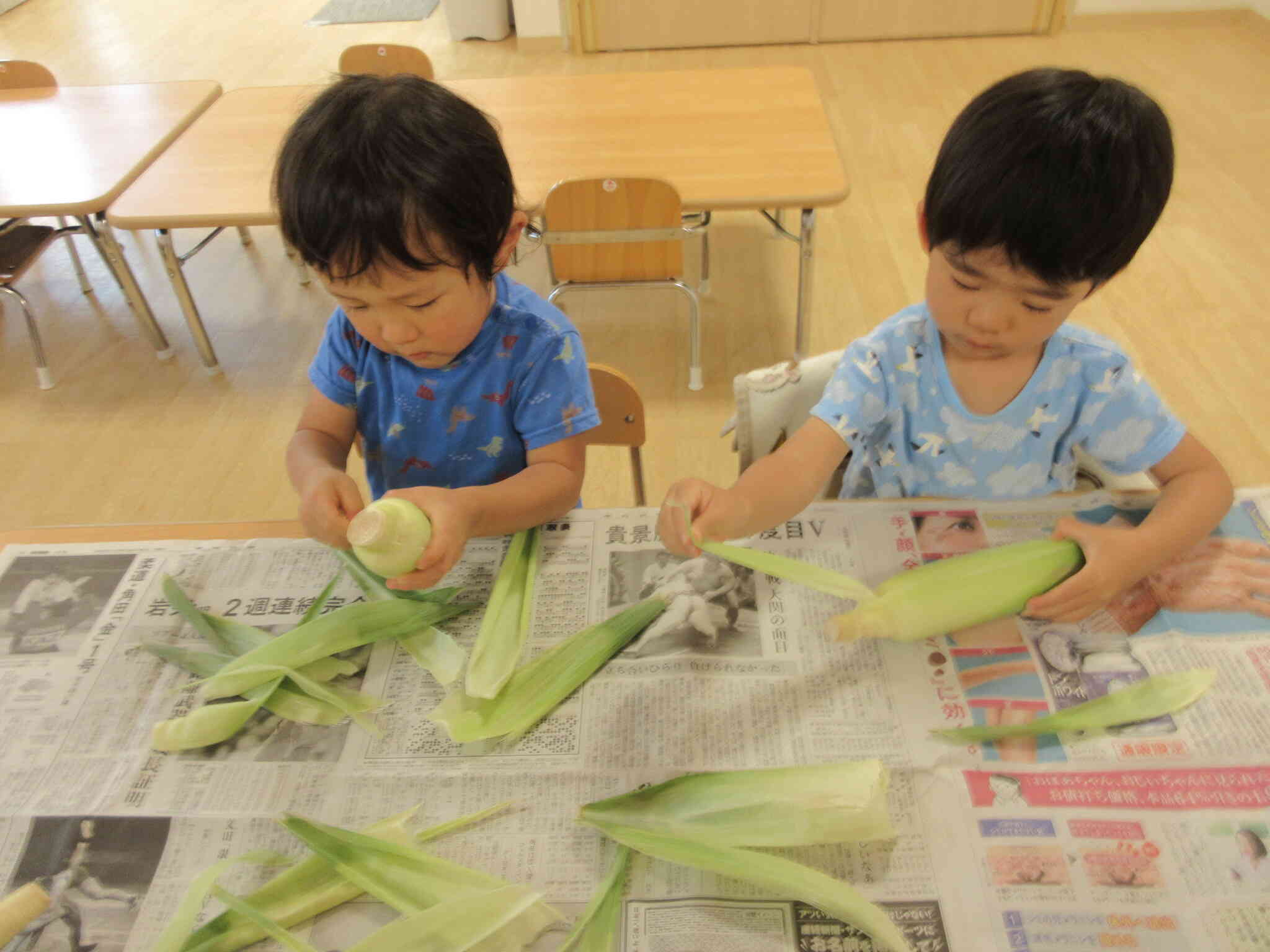 プチ食育【２歳児 うさぎ組】