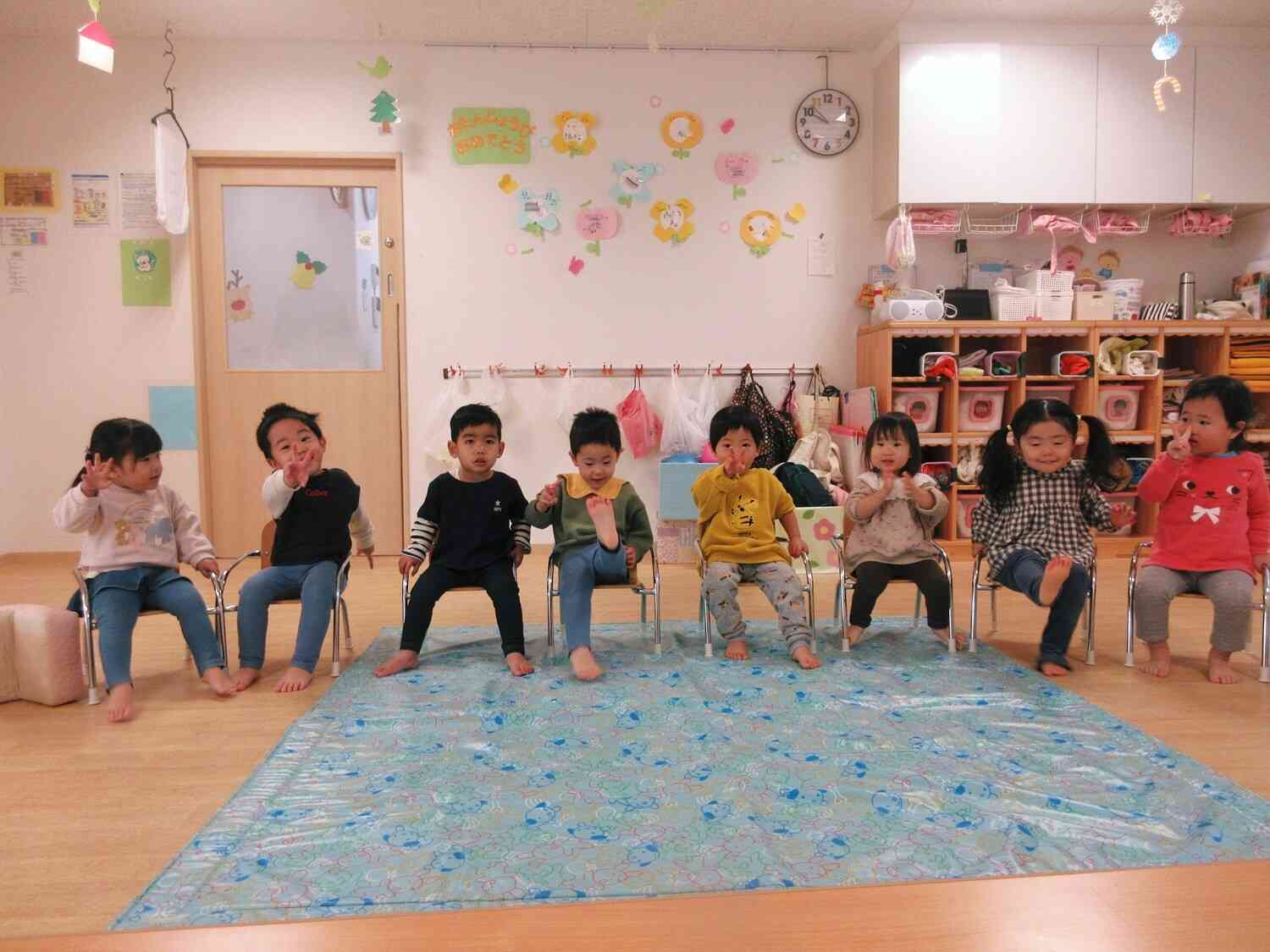 今年もよろしくお願いします！【1歳児　あひる組】