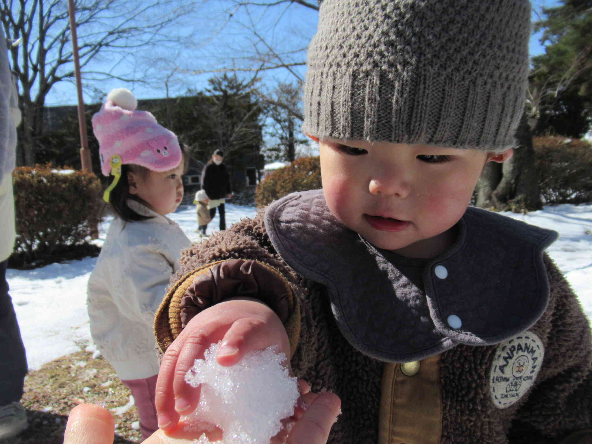 雪、み～つけた！！