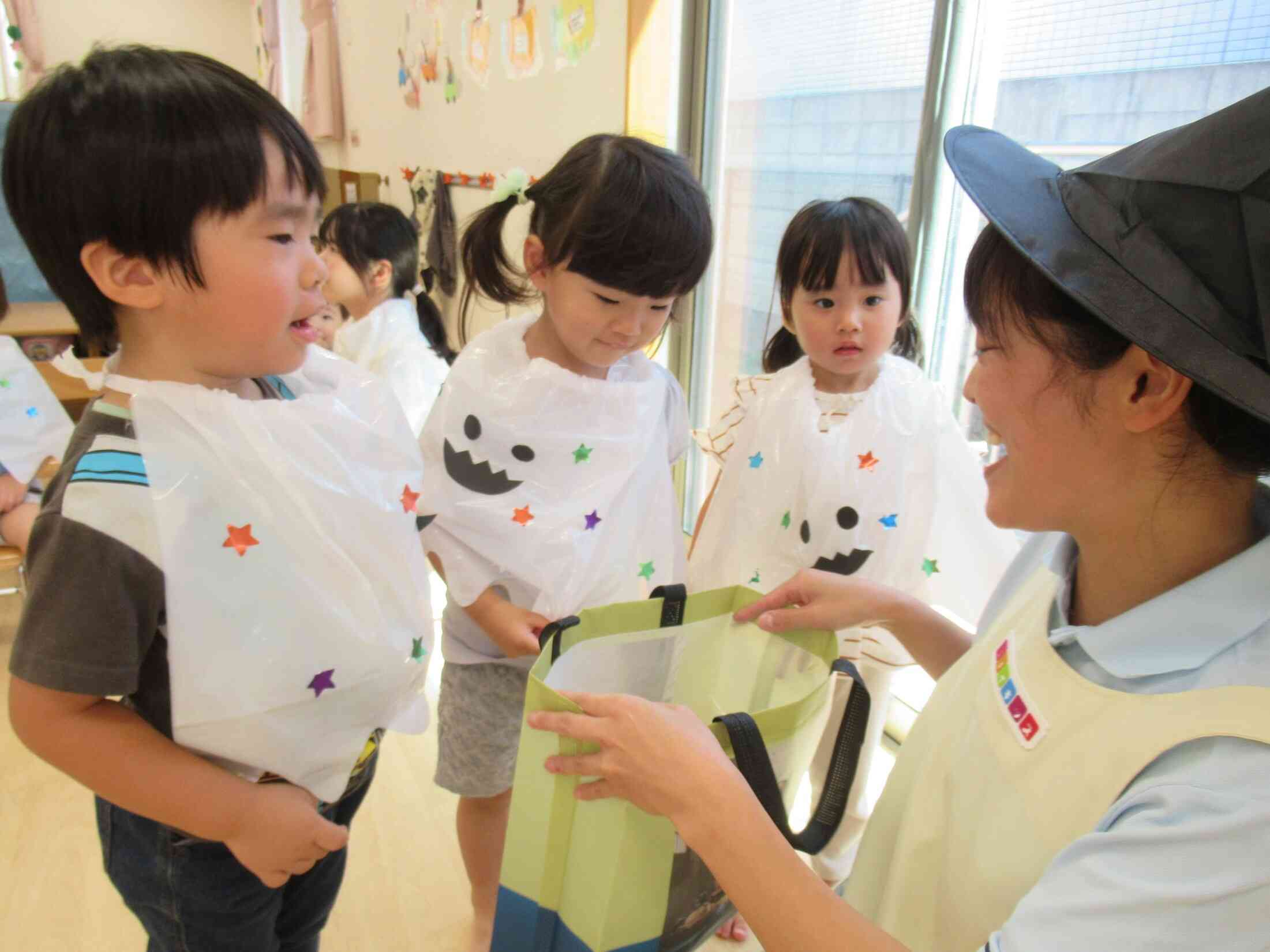 10月生まれのお友だちおめでとう！