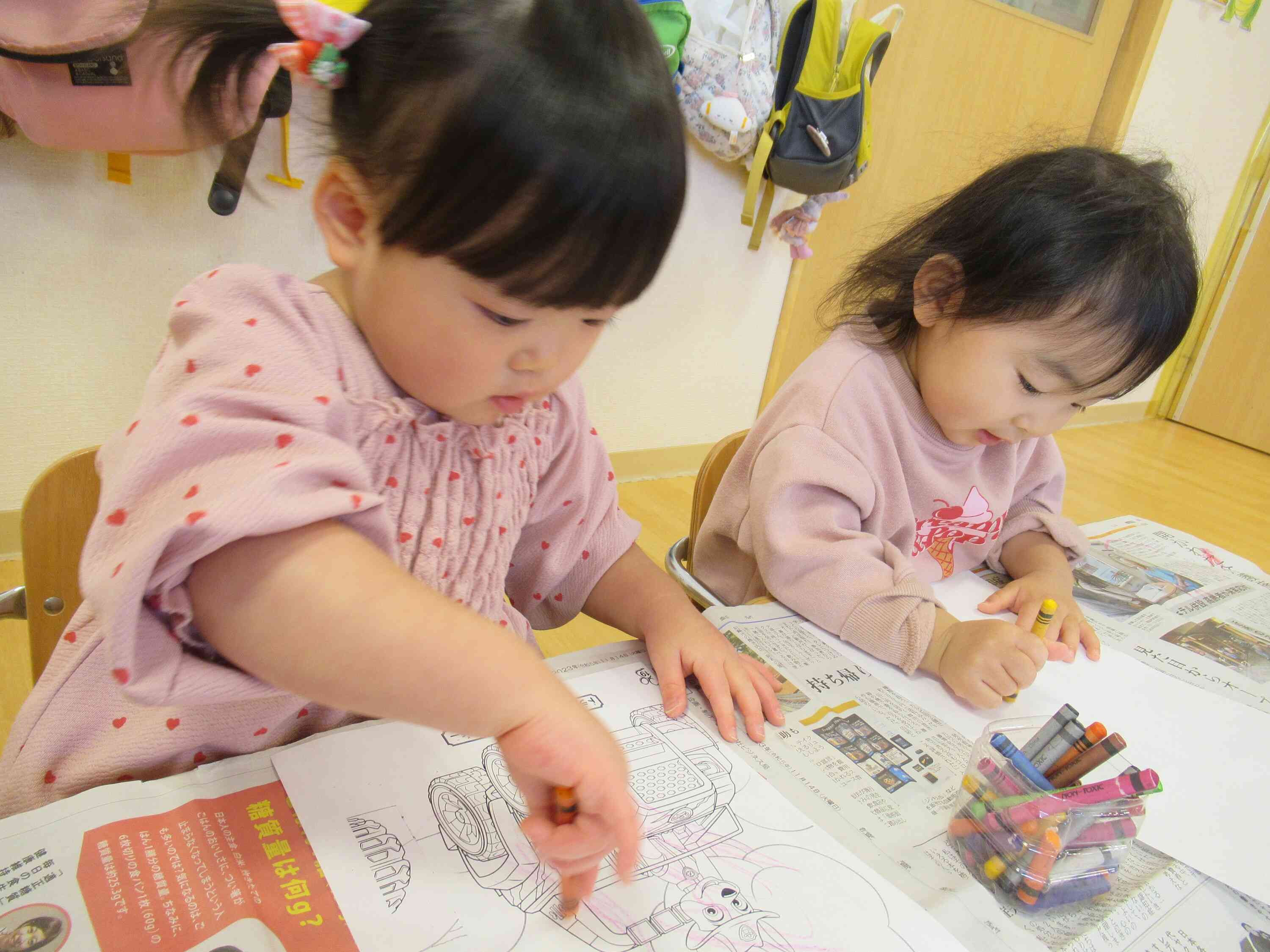 あひる組☆室内遊びの様子☆(1歳児)