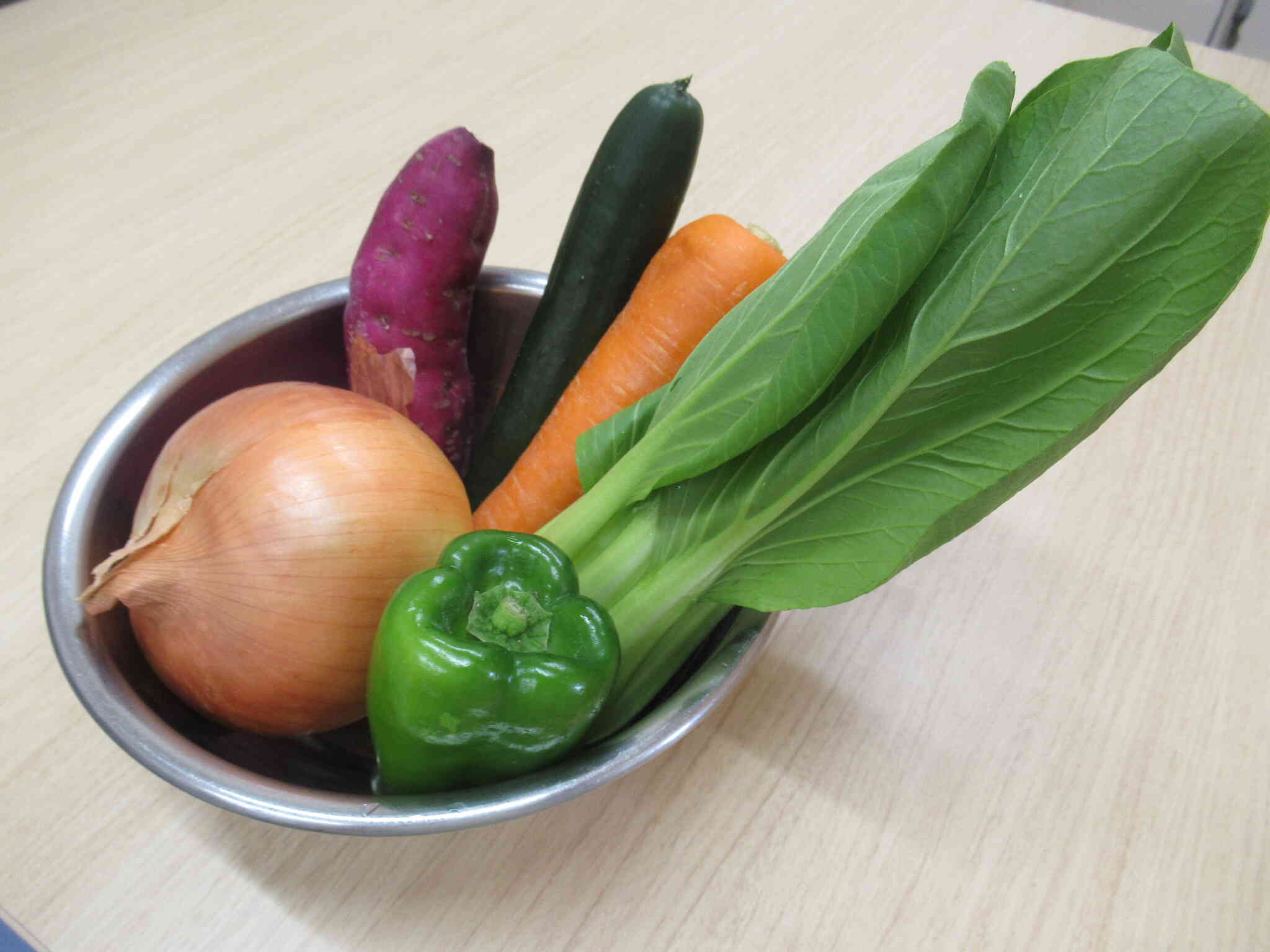 今から野菜のお勉強します。
