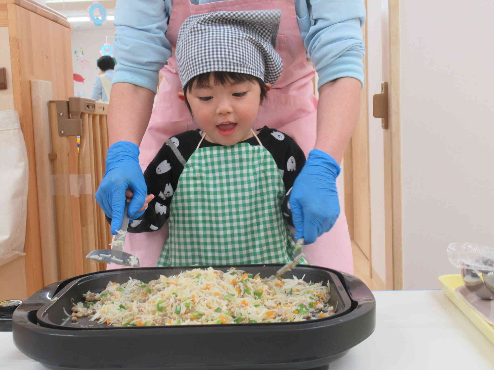 焼きビーフン作ったよ♪