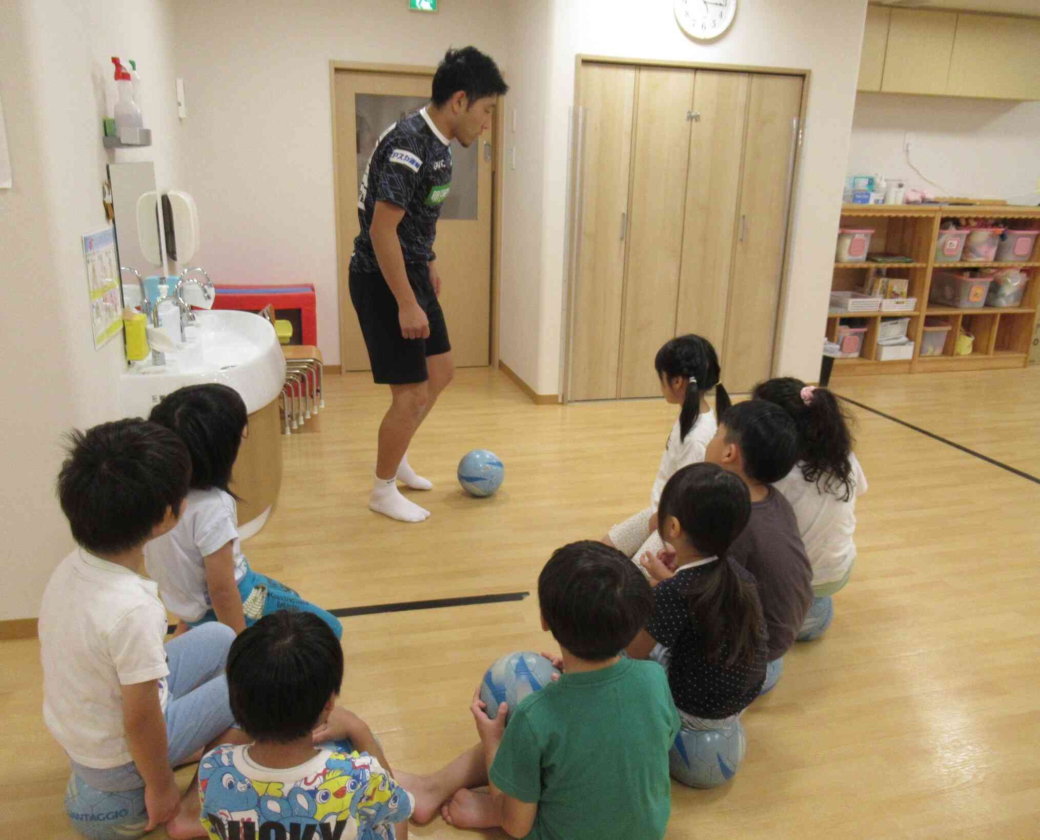 サッカー教室がありました☆