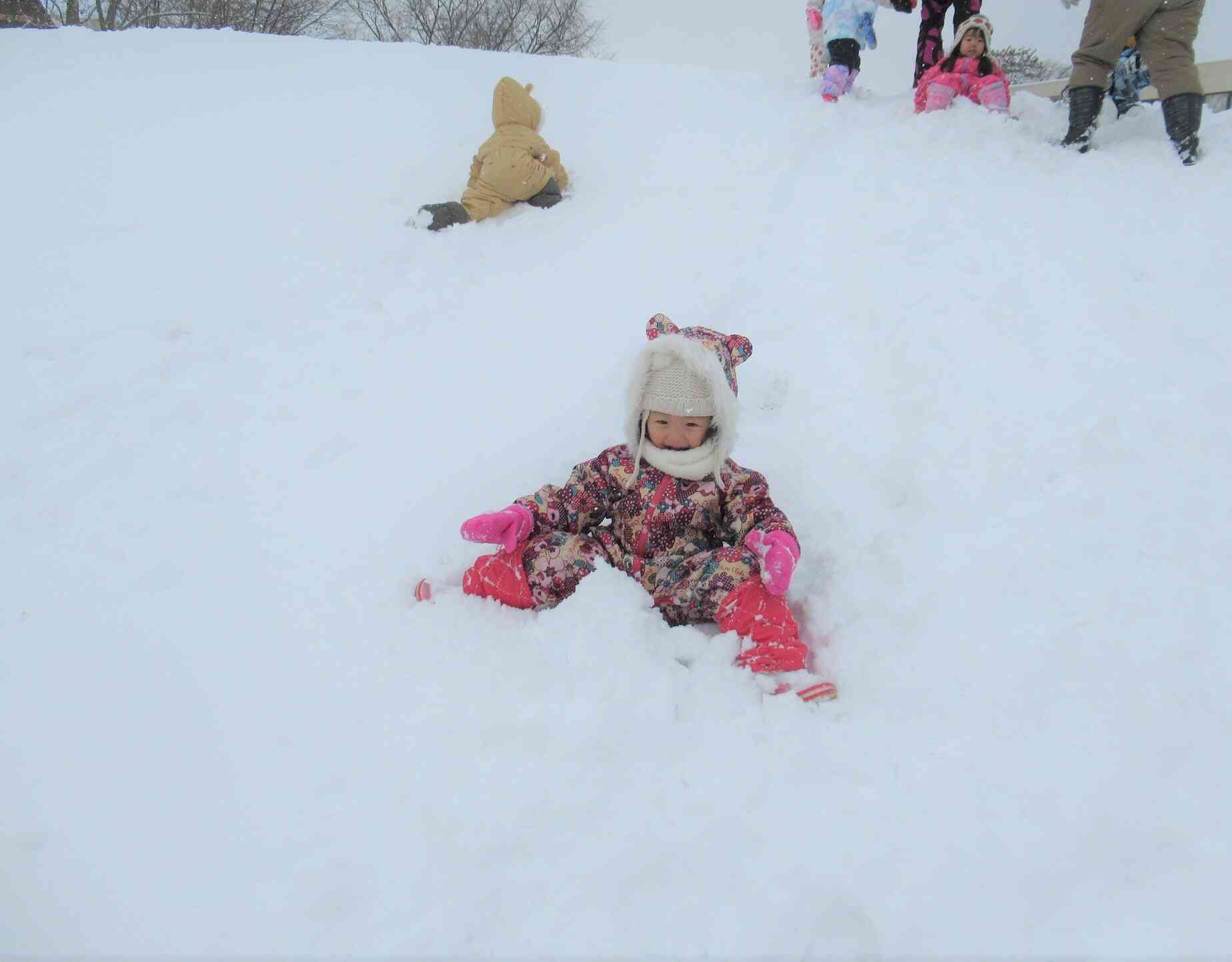 雪がいっぱい！