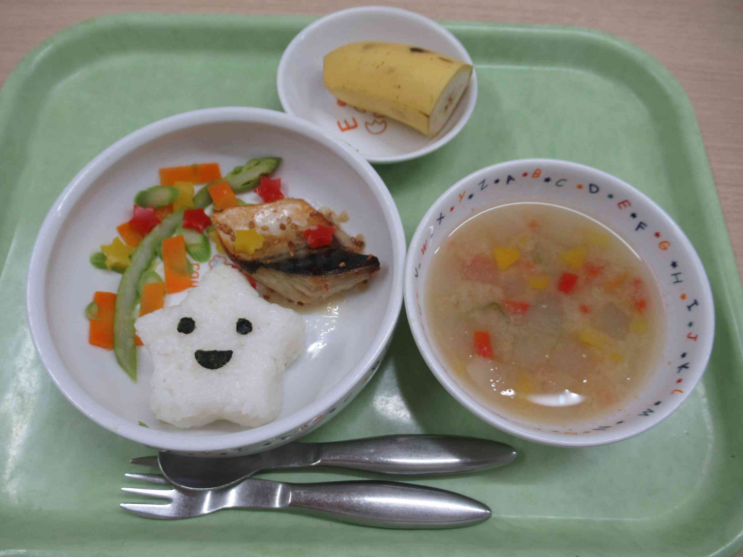 七夕の給食