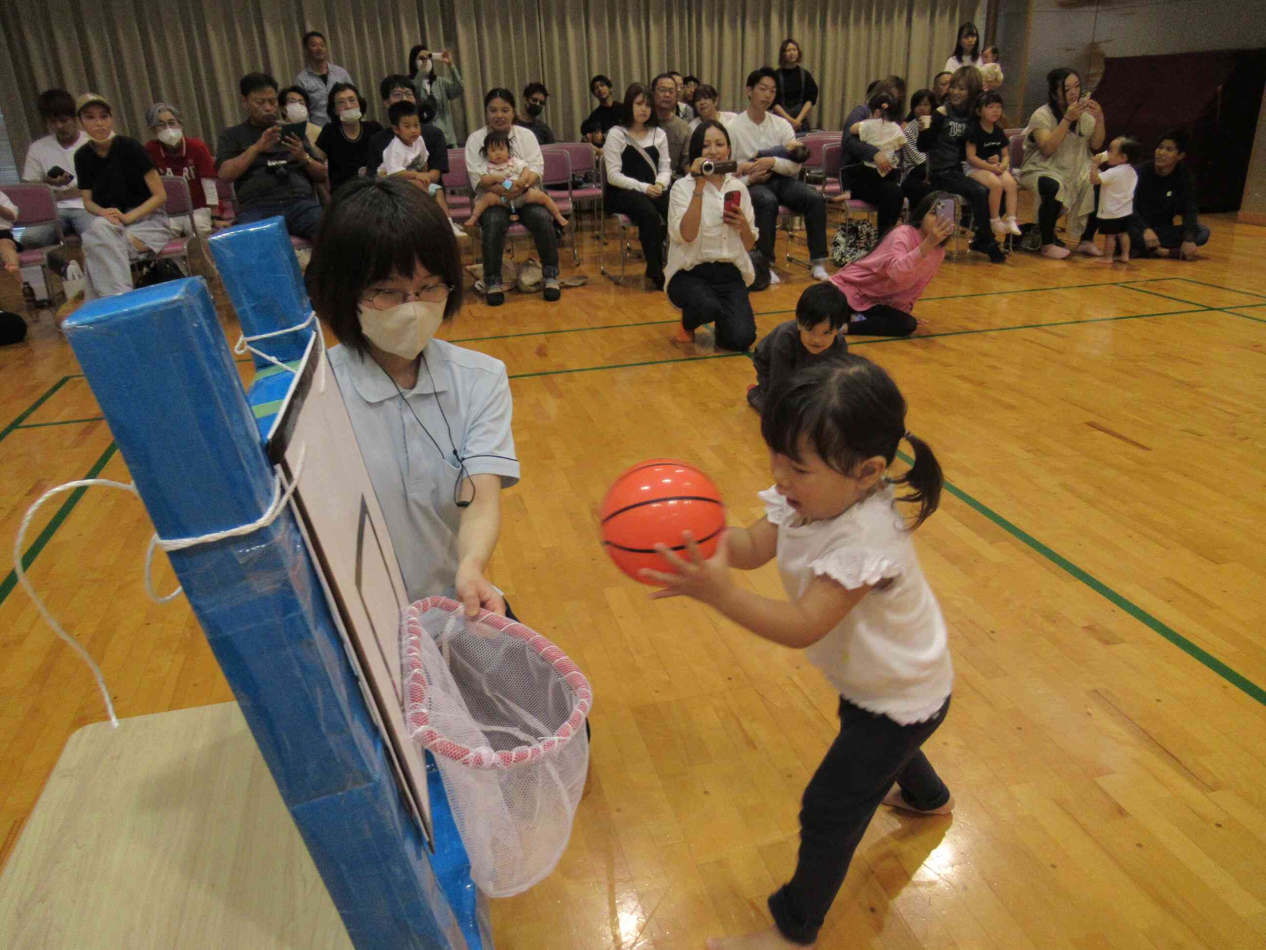 障害物競走です