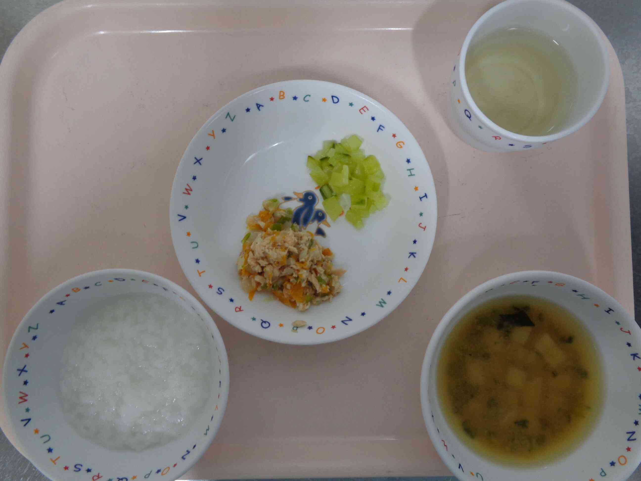 ８月５日給食　後期食