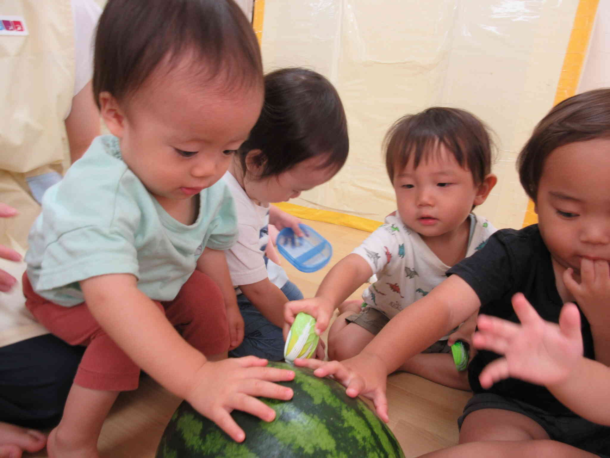 8月の食育（1歳児）