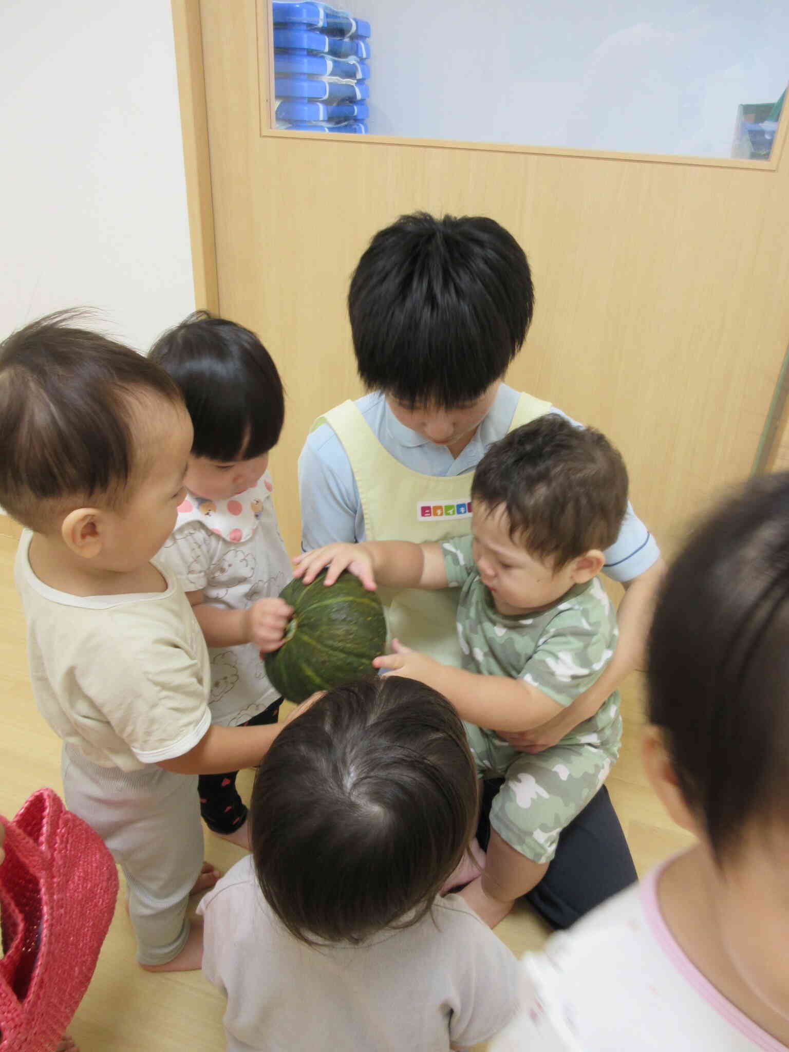 10月の食育（1歳児）