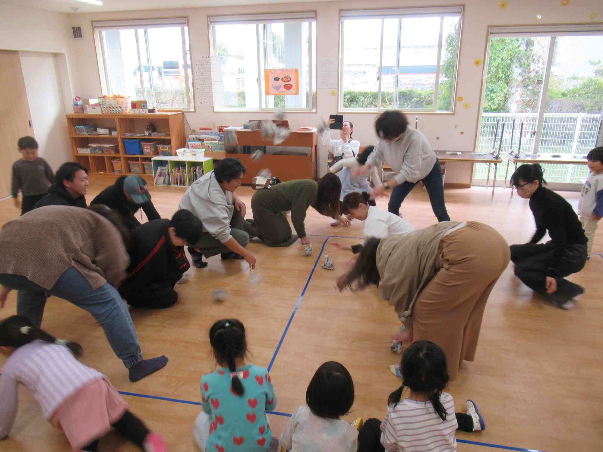 おうちの方もみんな本気で戦いました