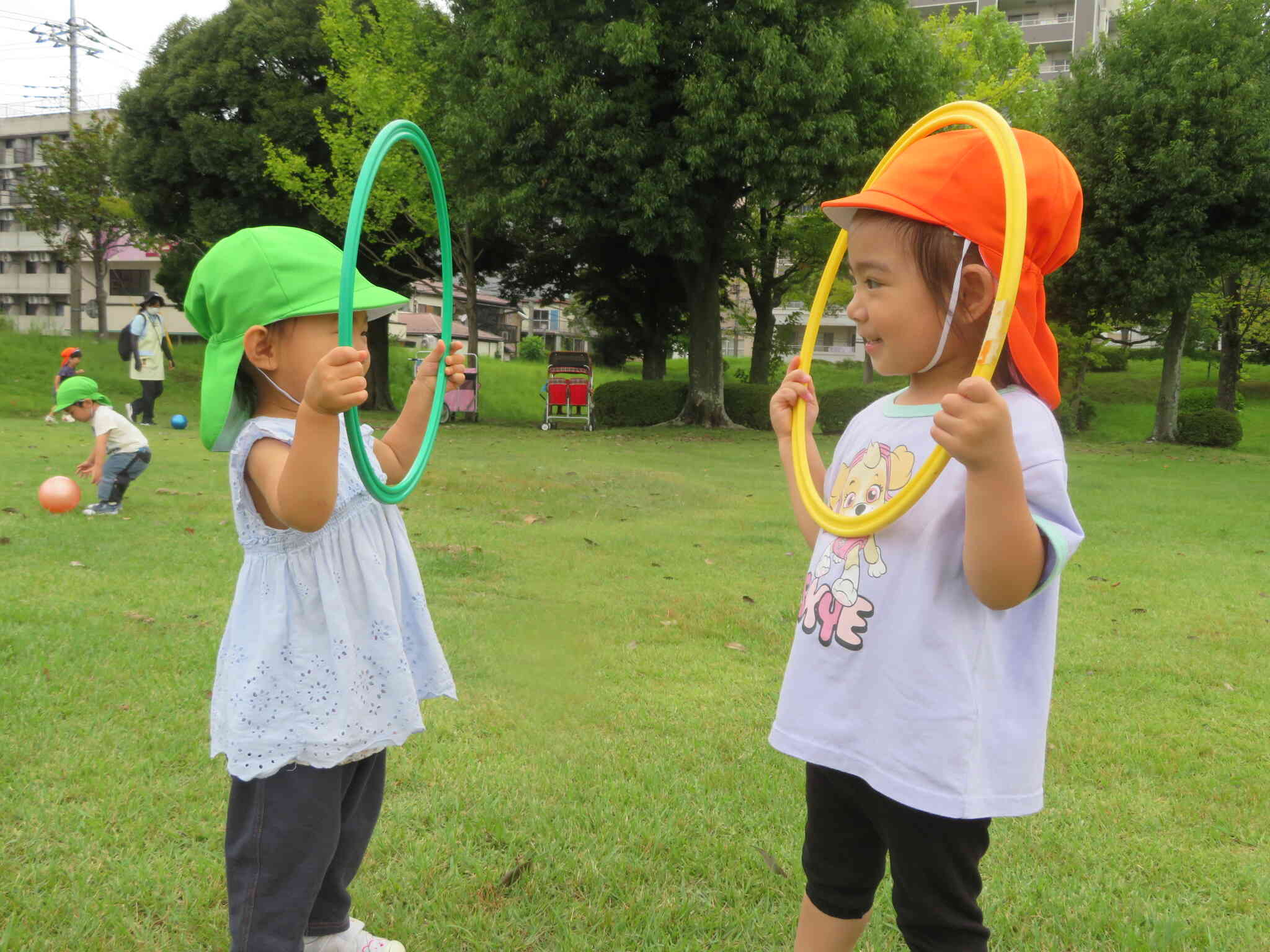 うさぎ組の様子（２歳児）