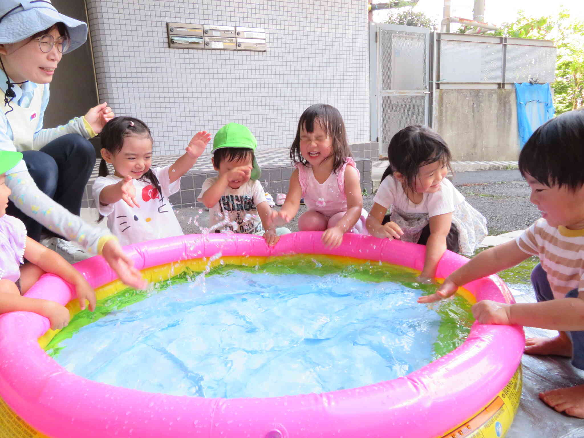 うさぎ組の様子（2歳児）