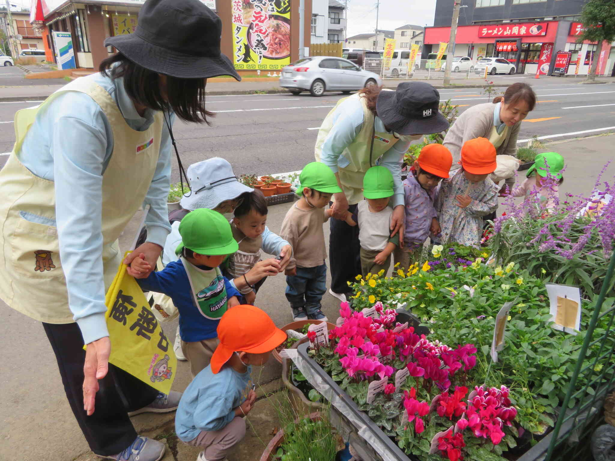 街たんけん！「お花屋さんにいったよ❀」