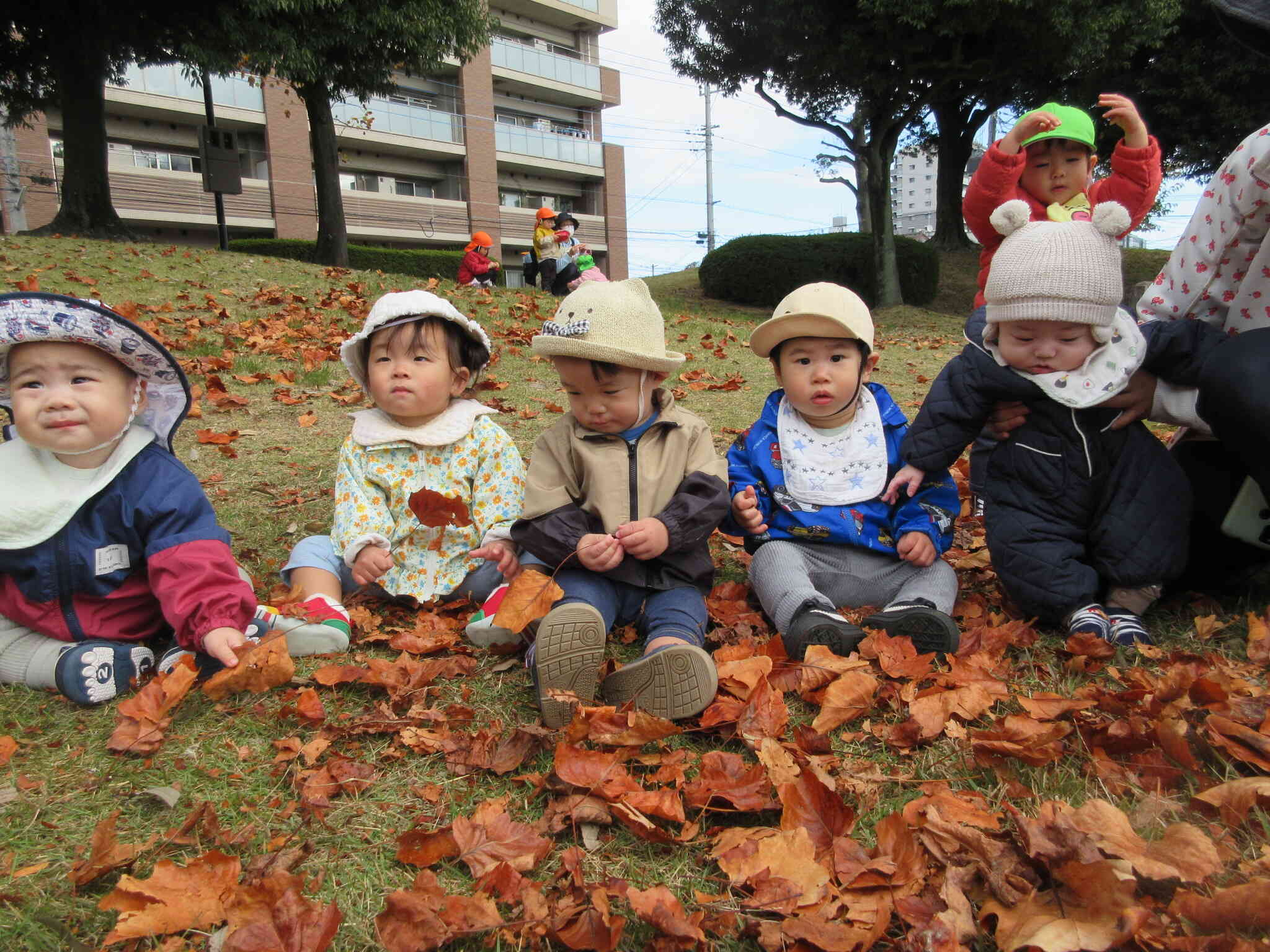 今年もお世話になりました（0歳児・ひよこ組）