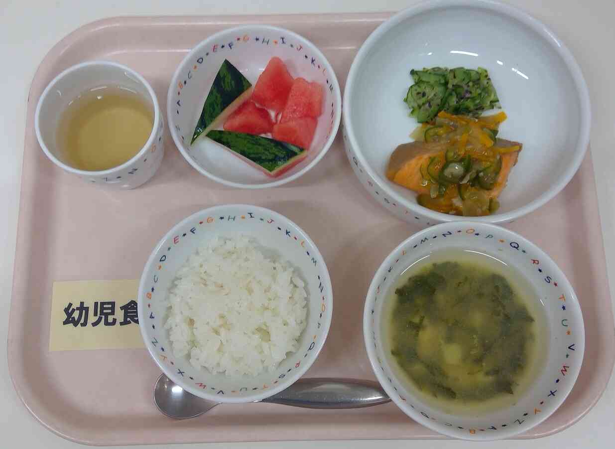 8月５日(月）～食事の様子～