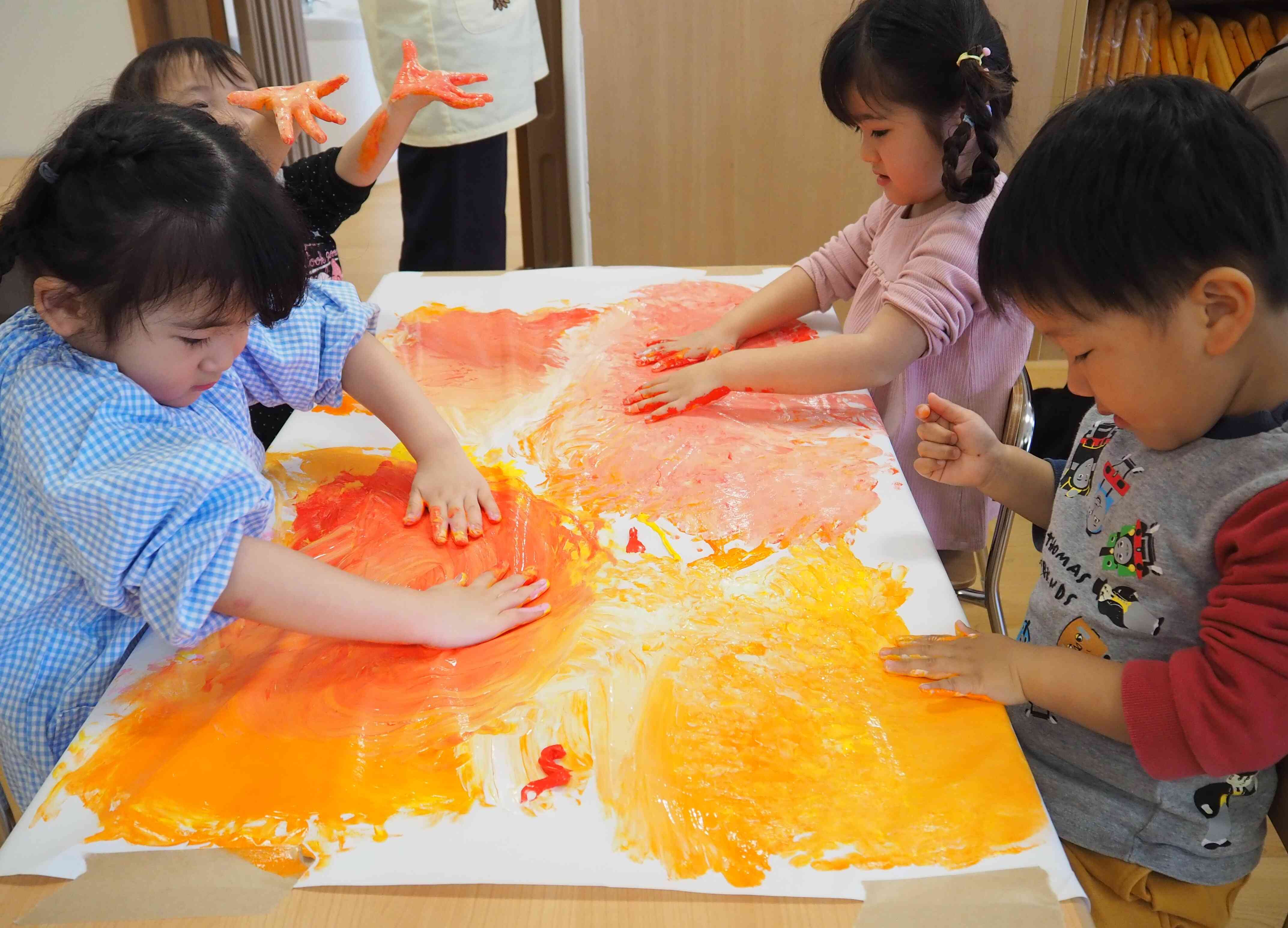 うさぎ組、あひる組の作品作り☆