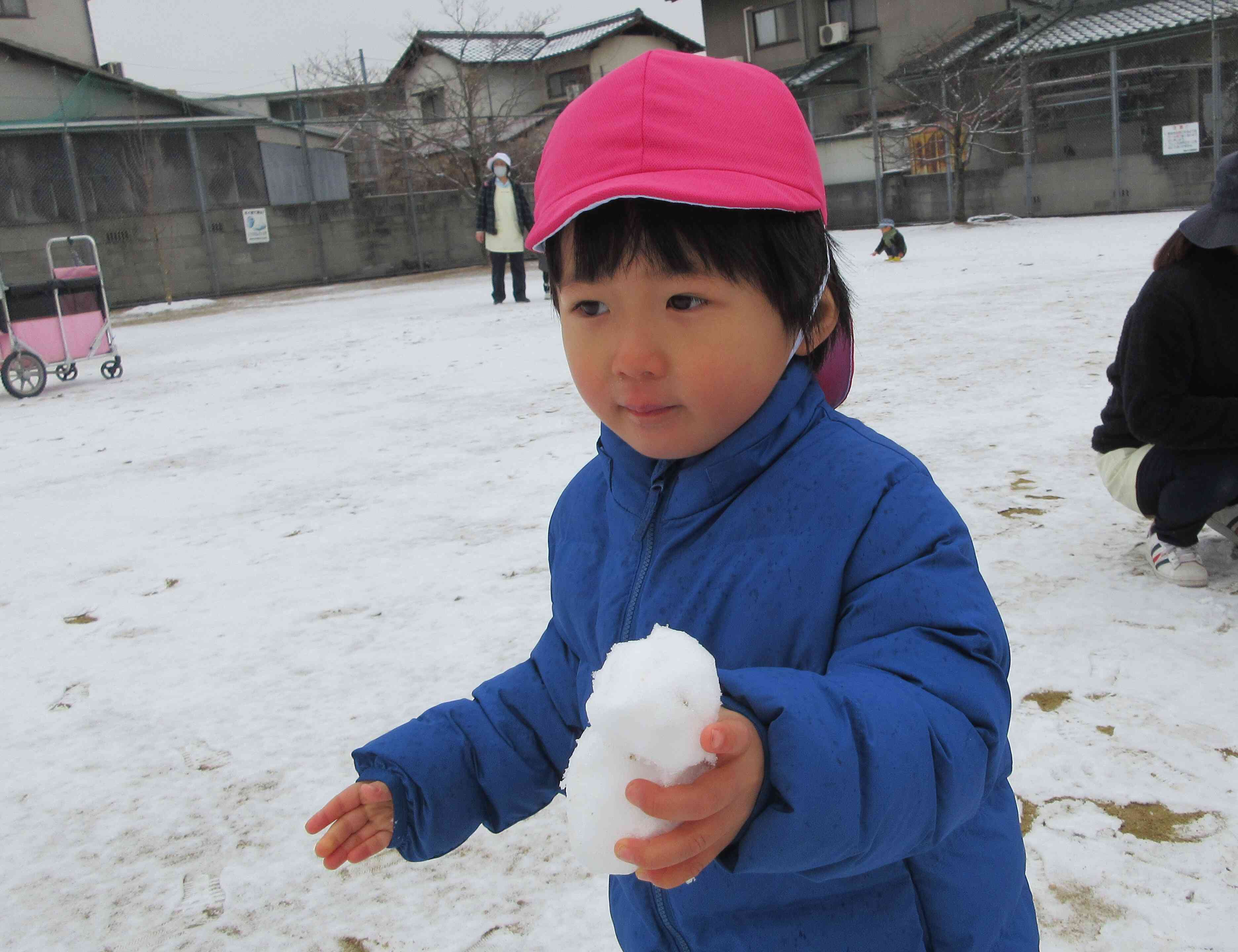 雪だるま先生にもらったよ