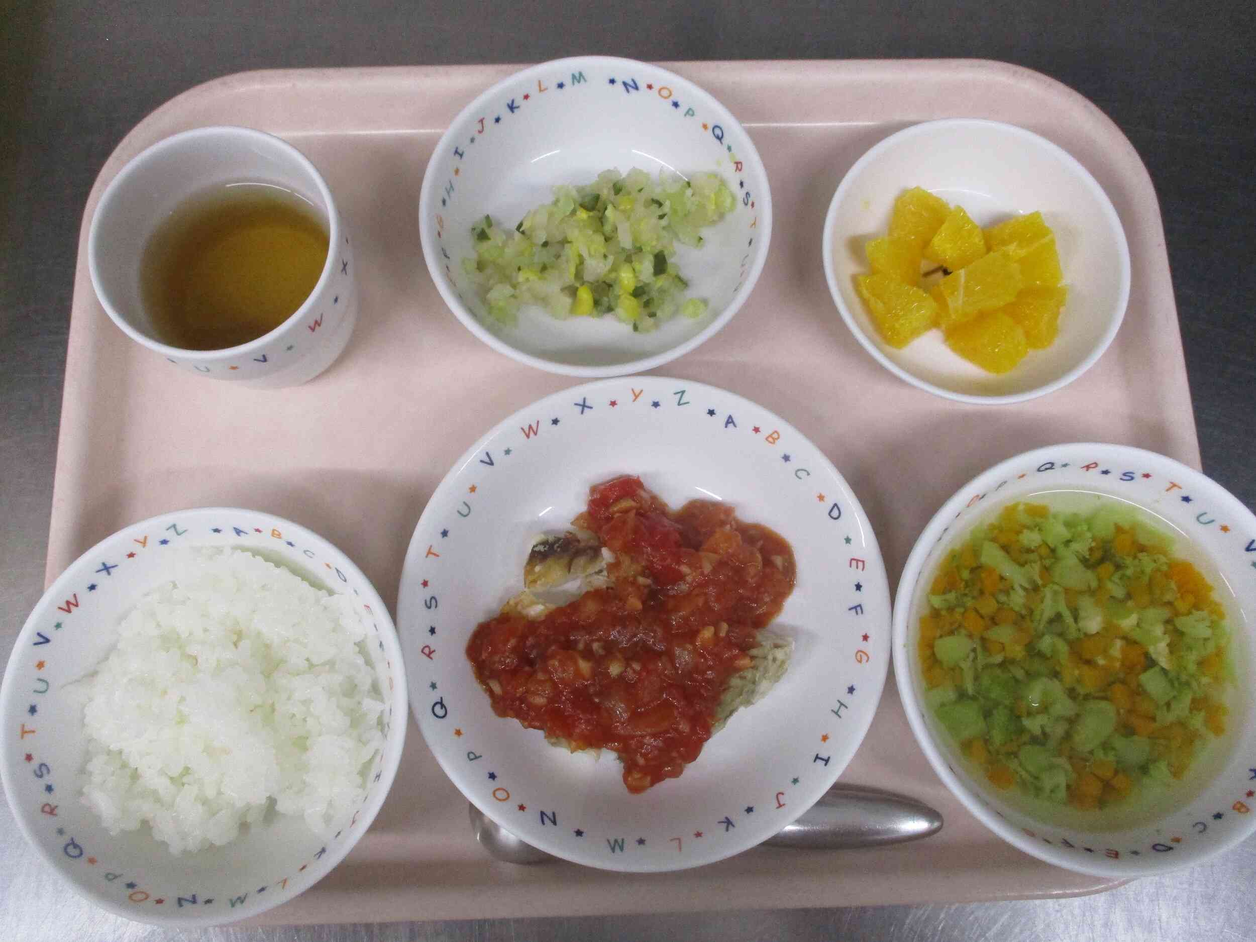 9月21日（土）のお給食