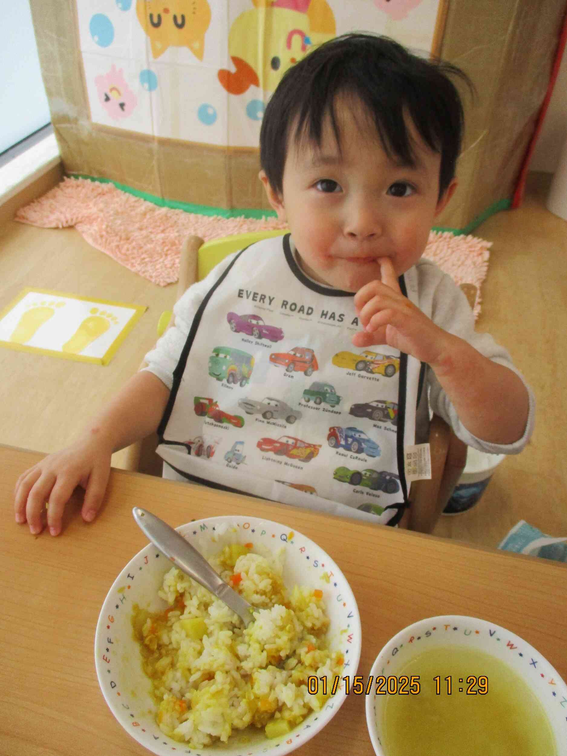 カレー、美味しいね！