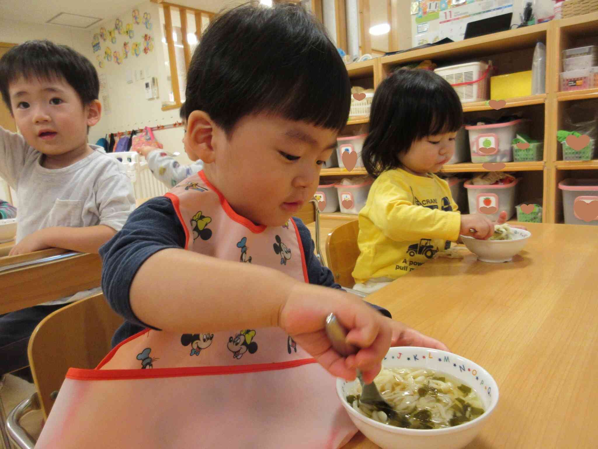 しゃんしゃん（早く）食べたいよ～