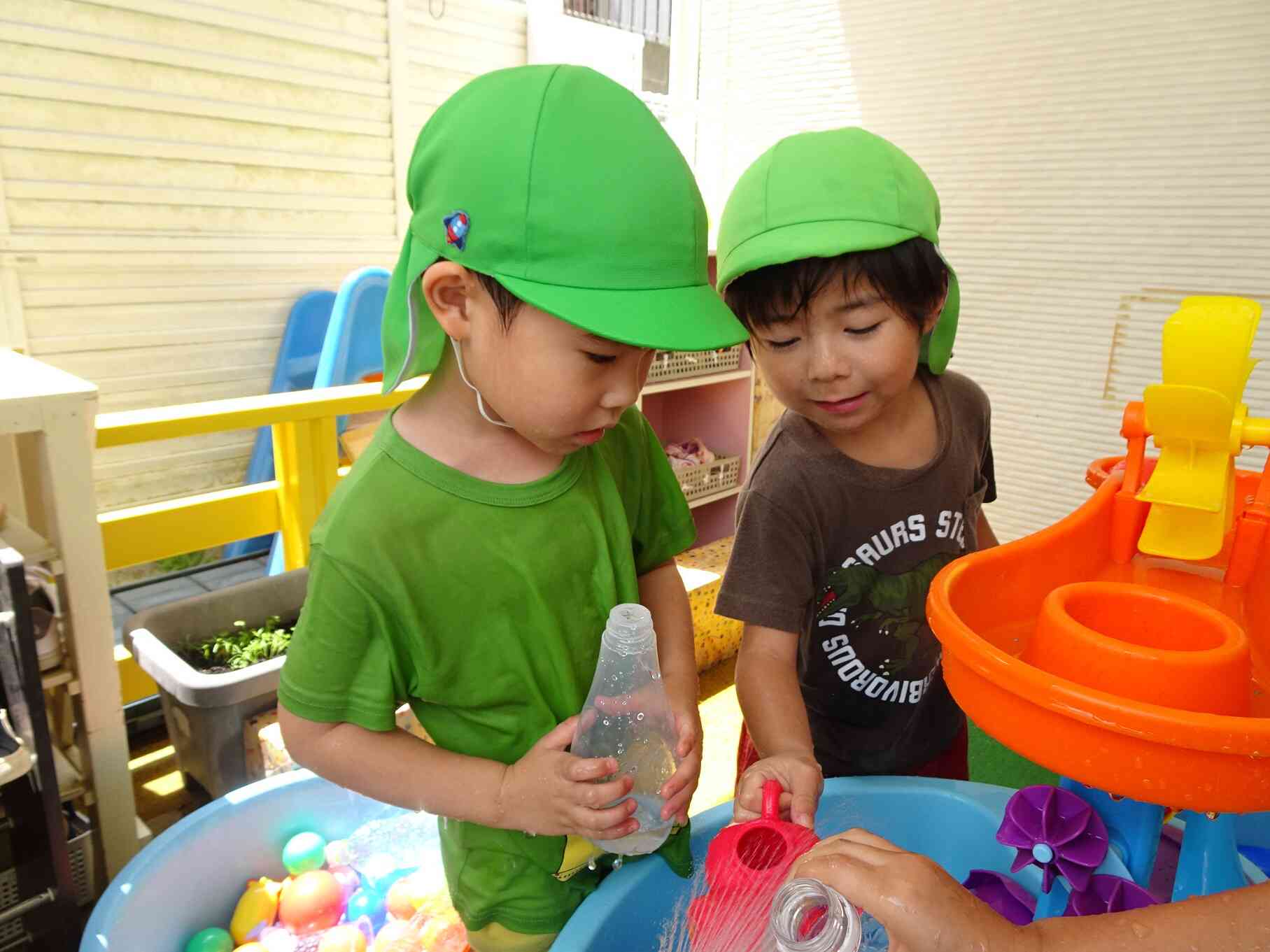 ぱんだ組　夏の遊び