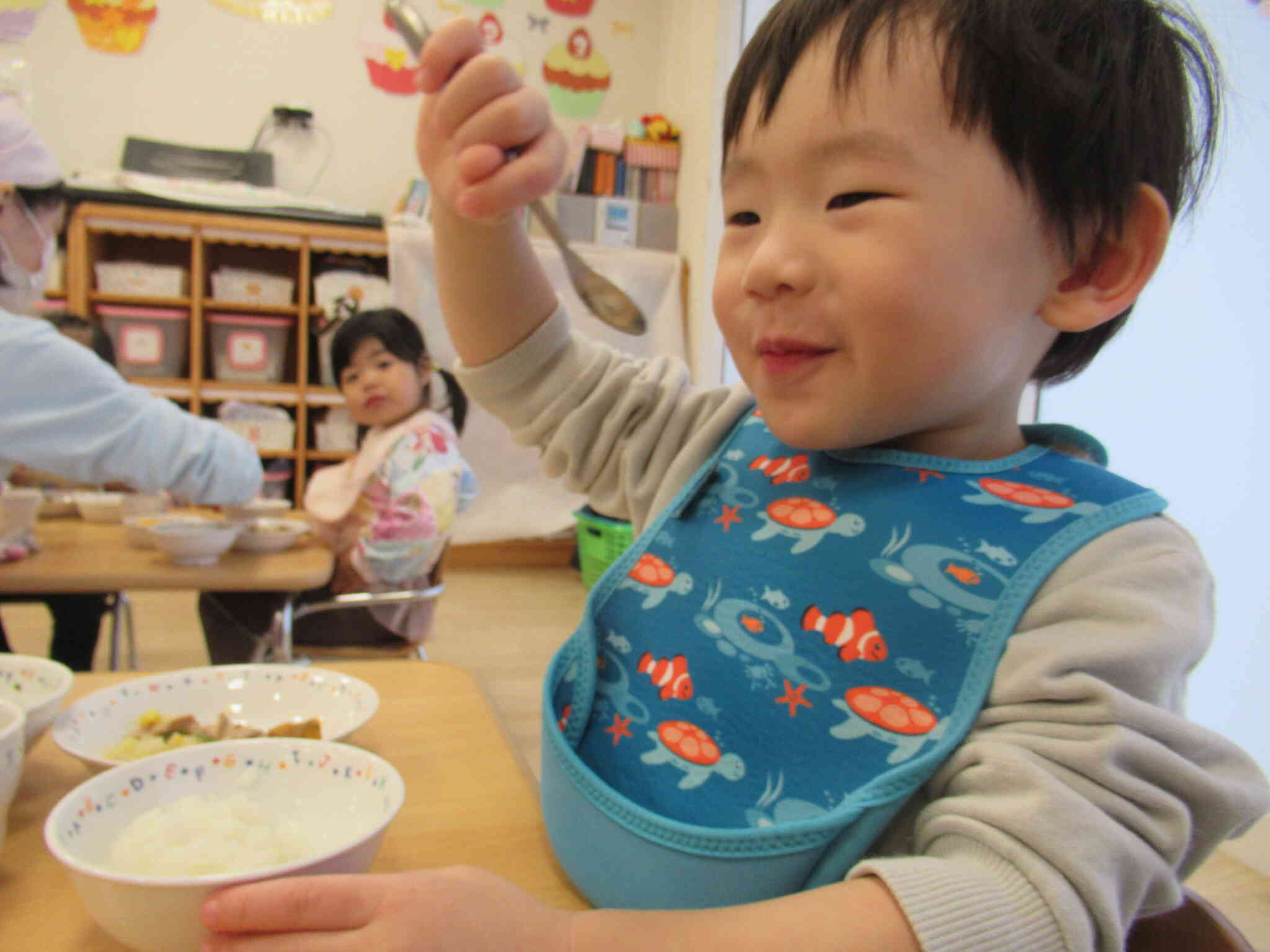 うさぎ組さんの頑張っている様子は、みんなにも伝わっているようですね♪