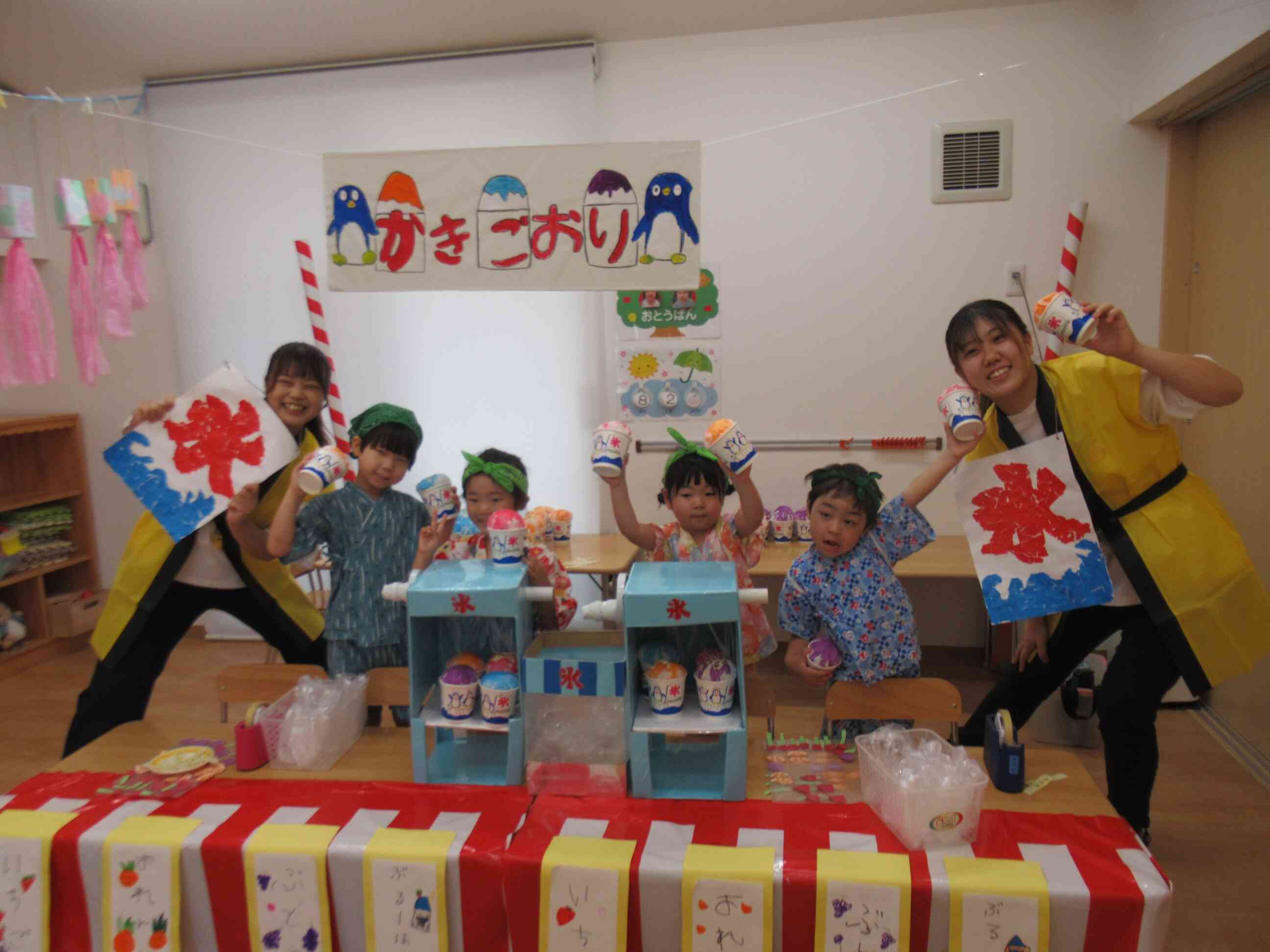 夏祭り「かき氷屋」