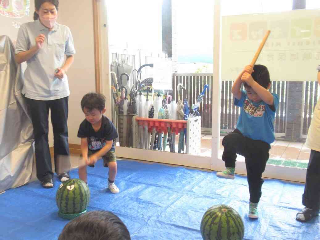 幼児組☆すいかわり