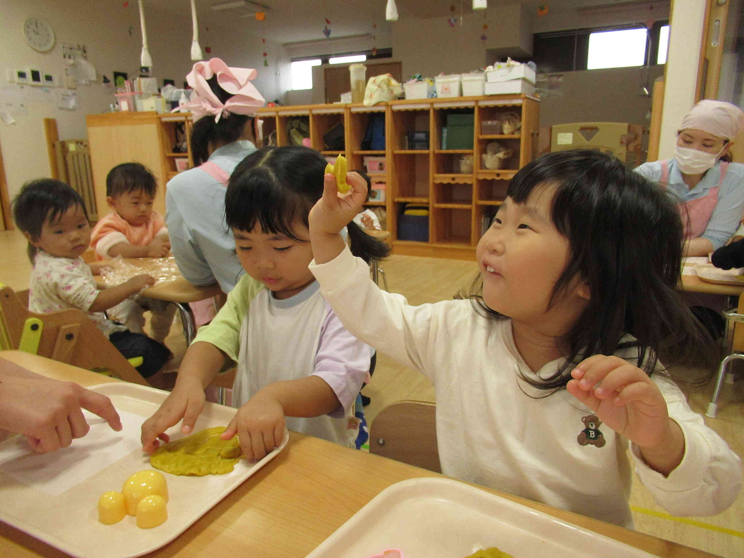 かぼちゃのクッキー作ったよ♪