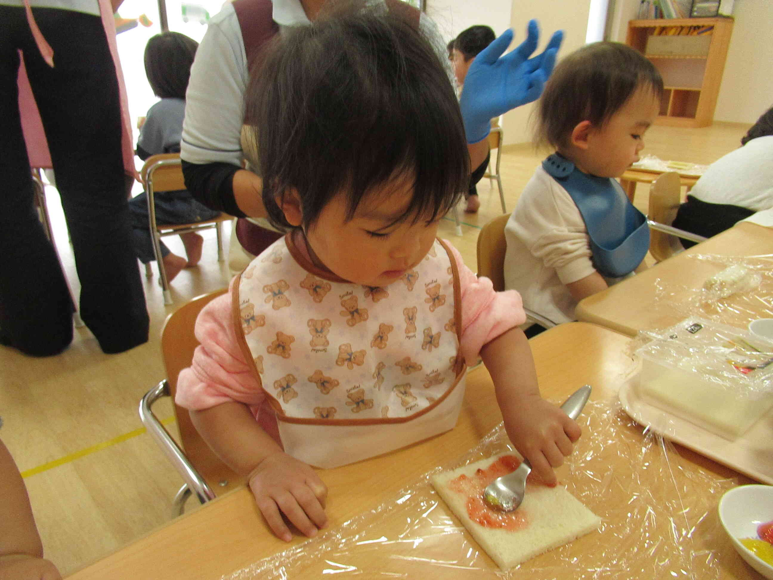 ☆食パン☆で恵方巻きづくり