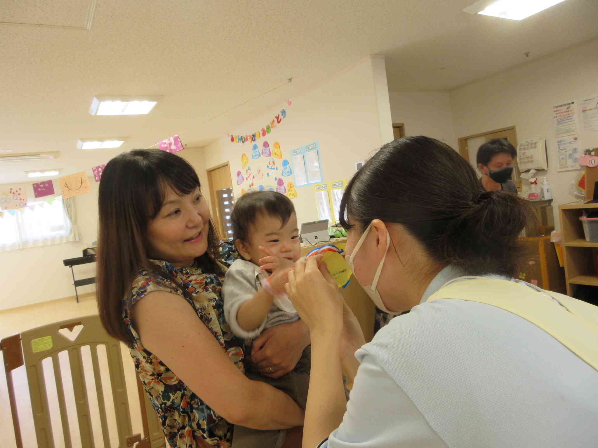 ふれあい遊びの会～０歳児～