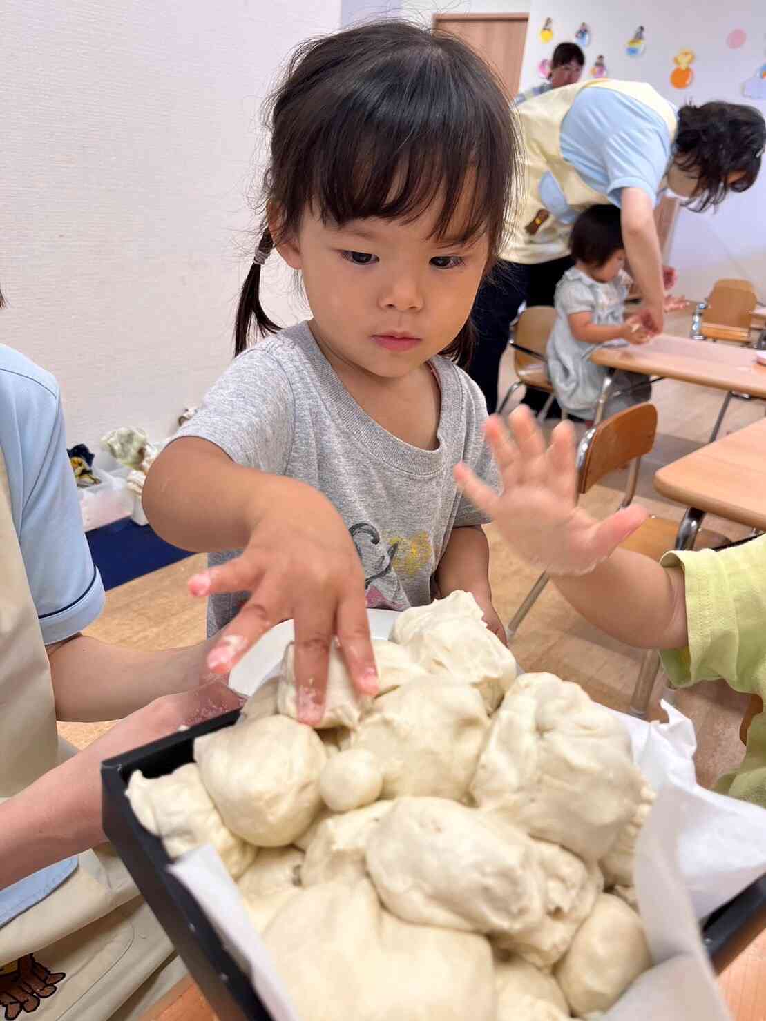 お月見お団子作り