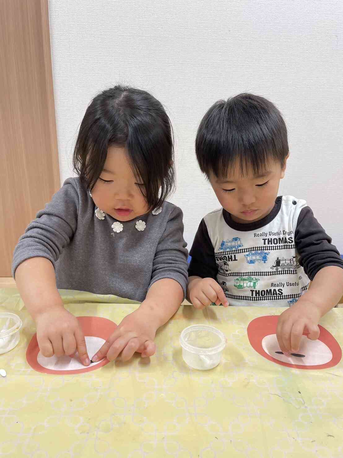 だるまさんも作ったよ☆