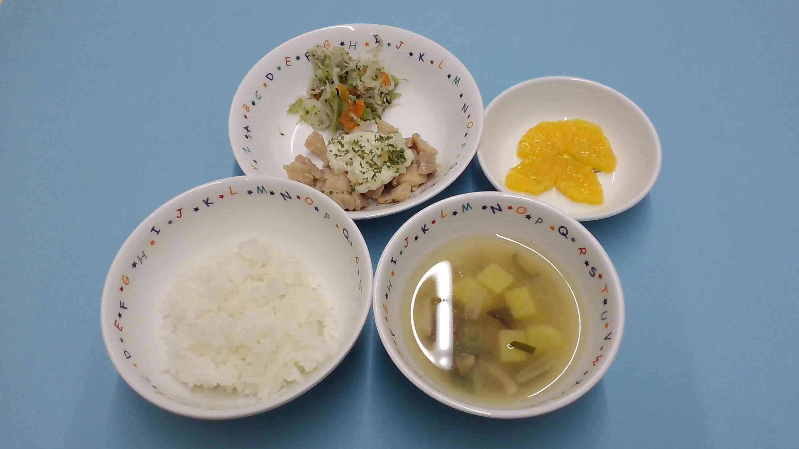 10月7日給食