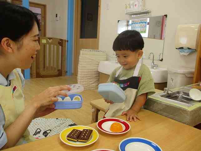 先生　お弁当つくったよ！