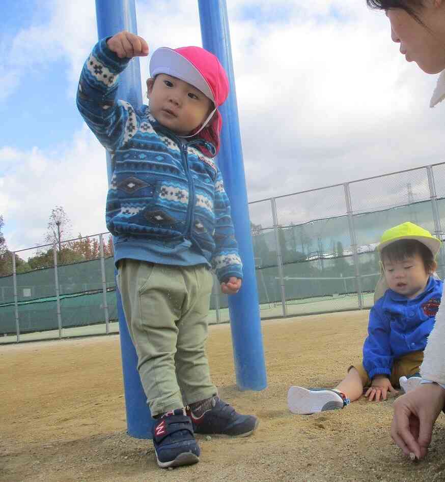 お砂遊びもしたよ！