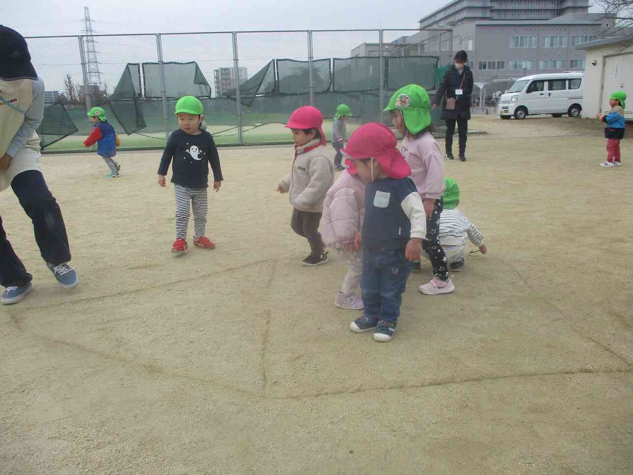 今日もみんなで遊んだよ！