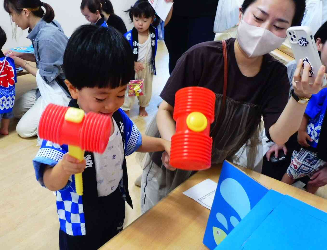 お祭りごっこ☆サメサメパニック