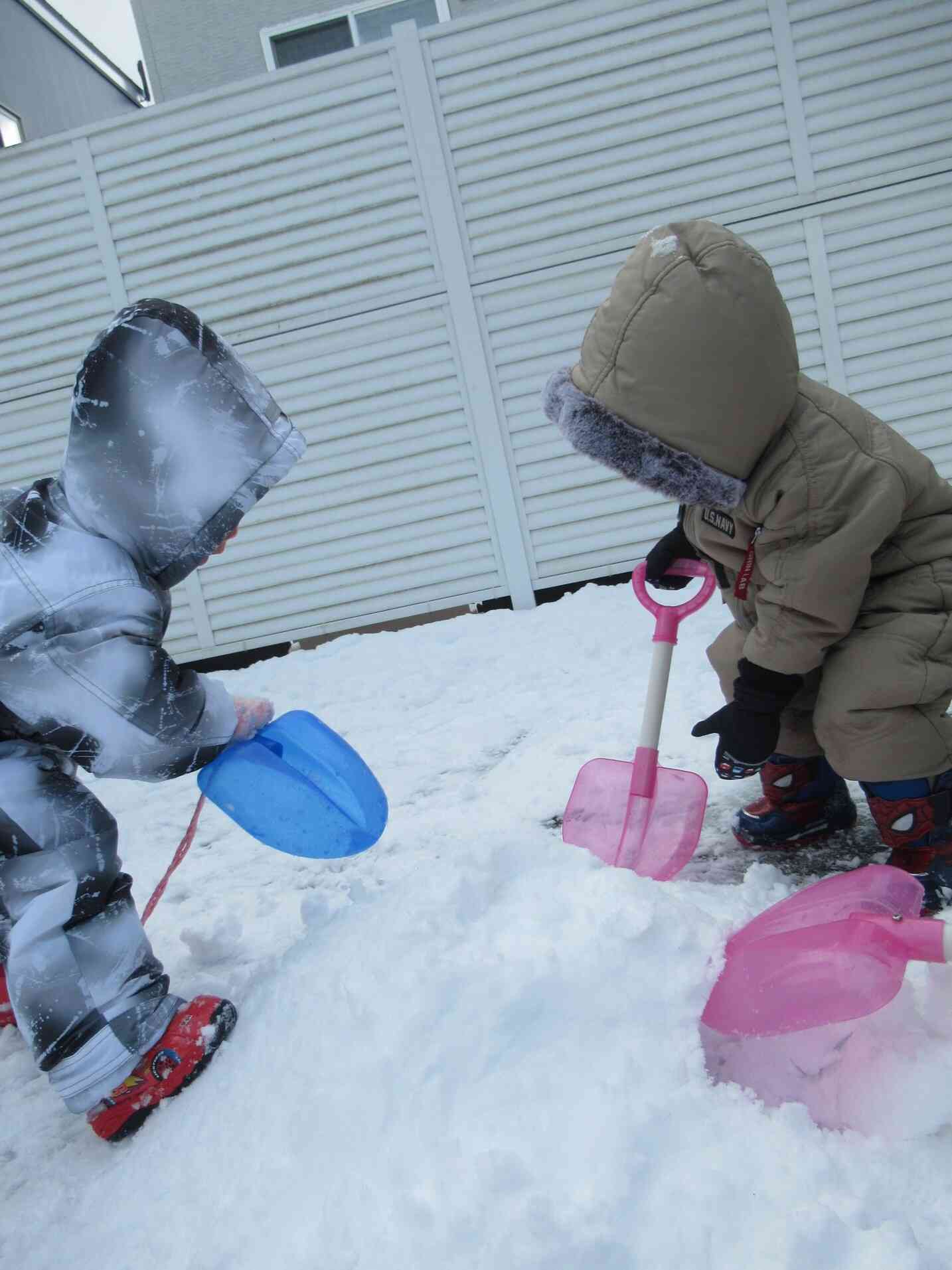 雪だるまさんのお家を作ろう！