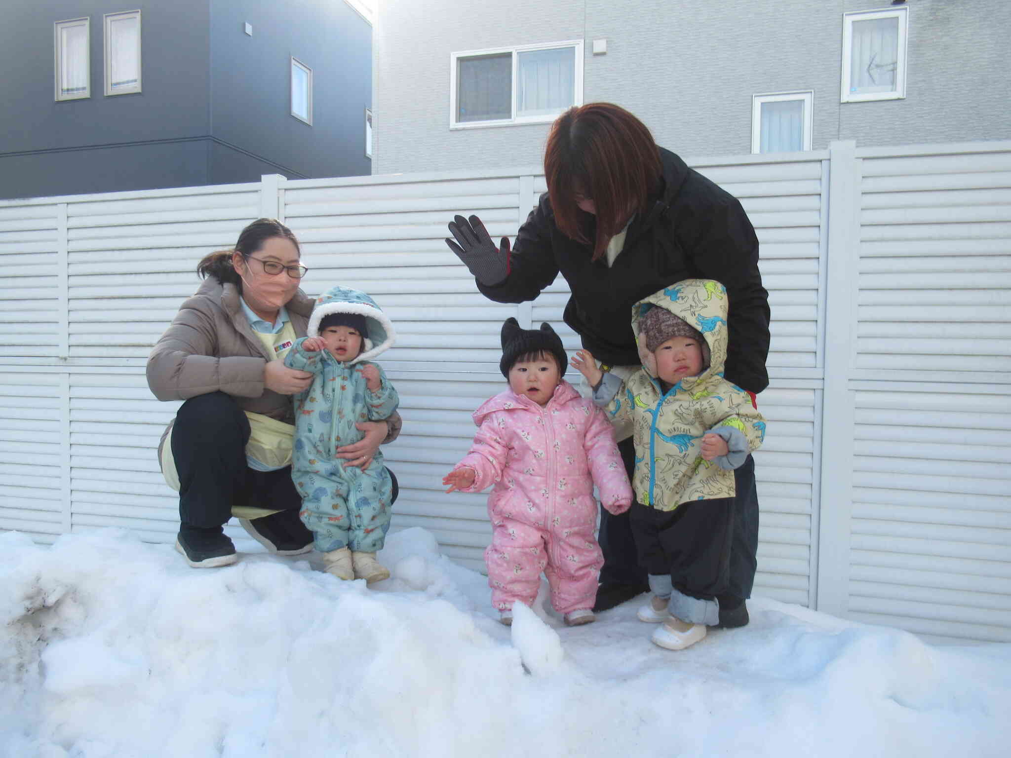 ひよこ組　雪遊び