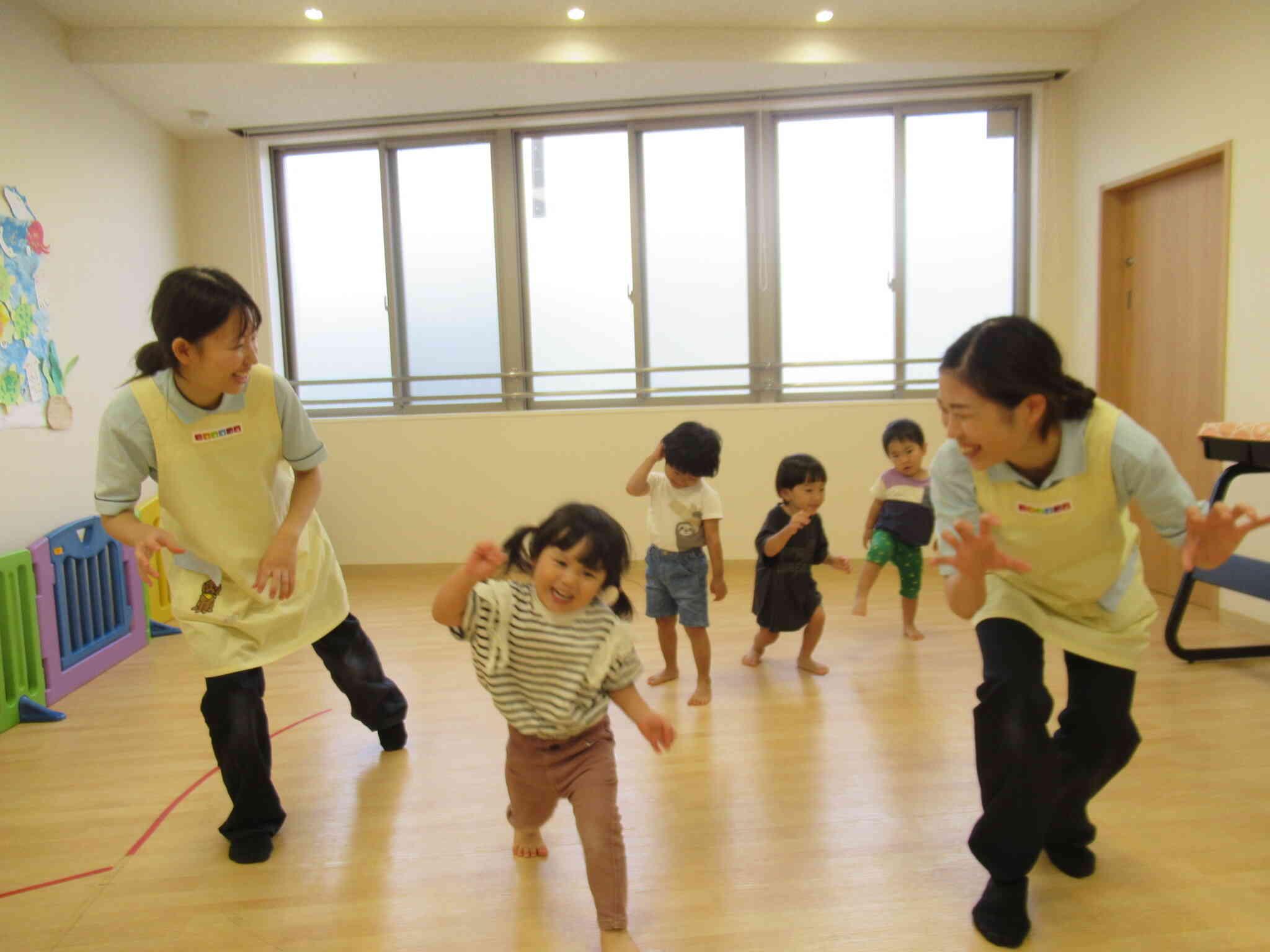 8月最後の運動あそび