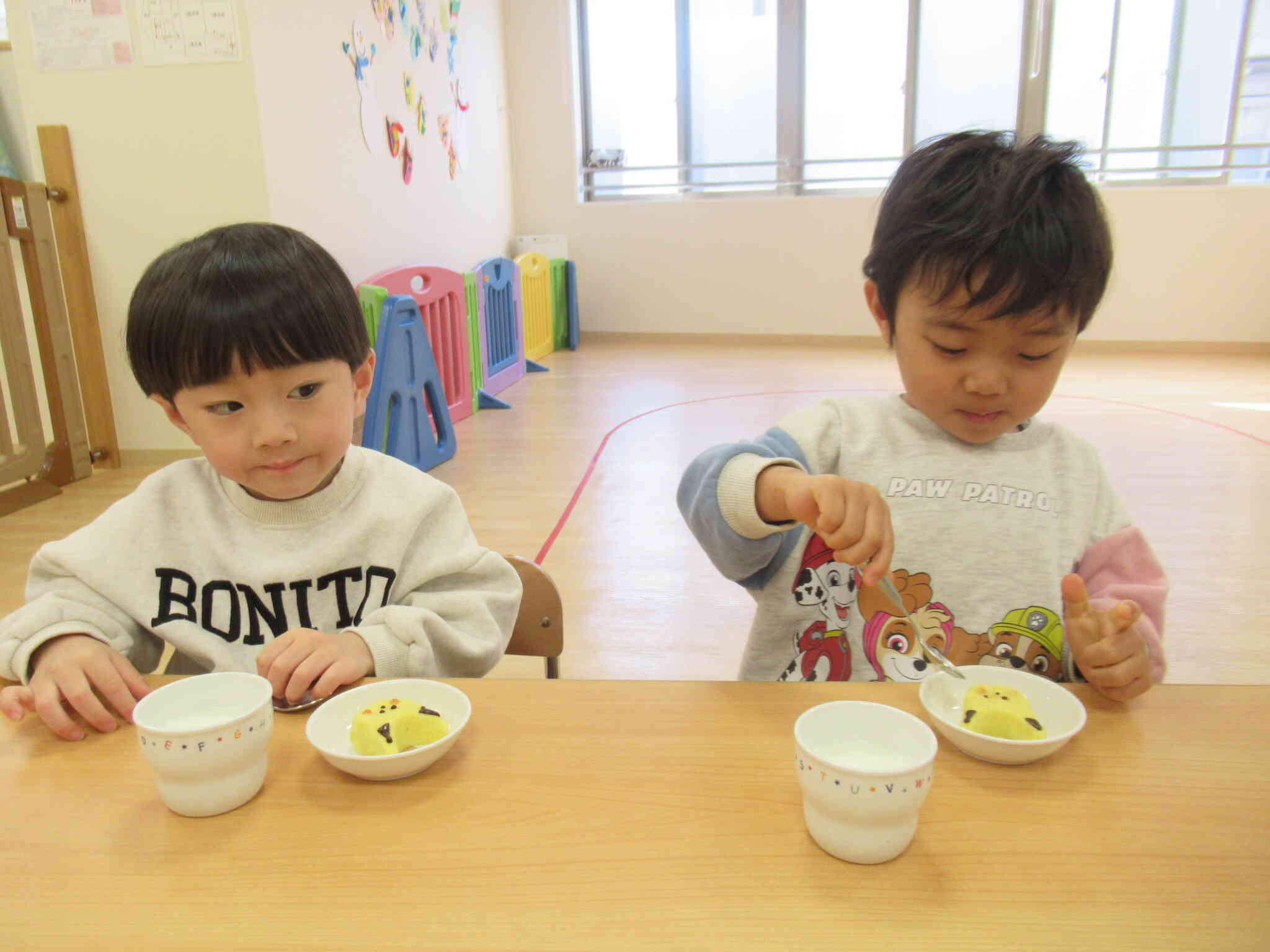 みんなで食べるとおいしいね！