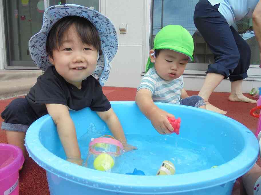 夏です！水遊びが始まります！