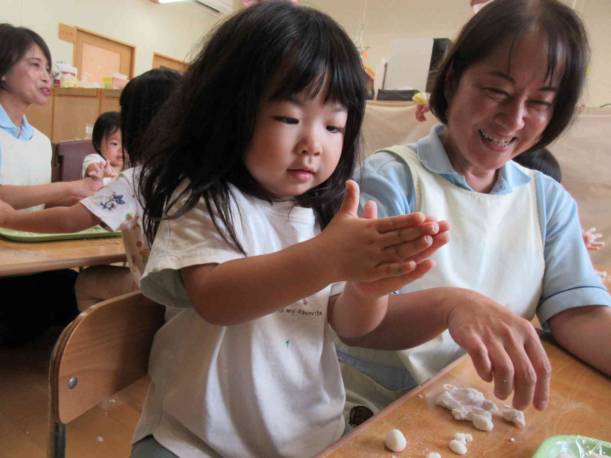 ちいさいお団子作ろ！