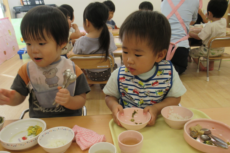 たくさん食べてるよ！