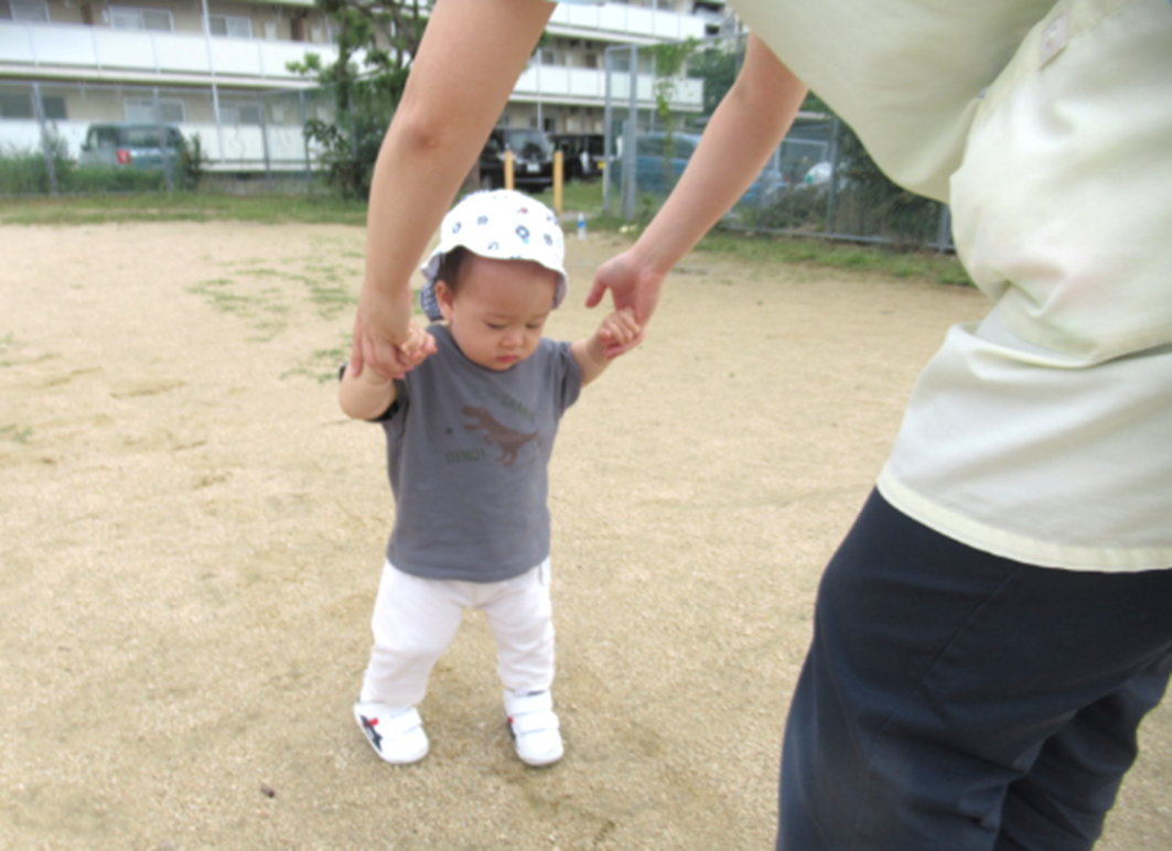 少しずつ、歩けるようになったよ！