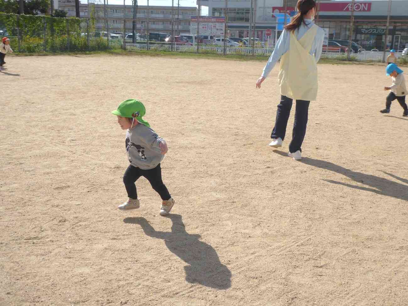 一生懸命走る姿が可愛いですね♪