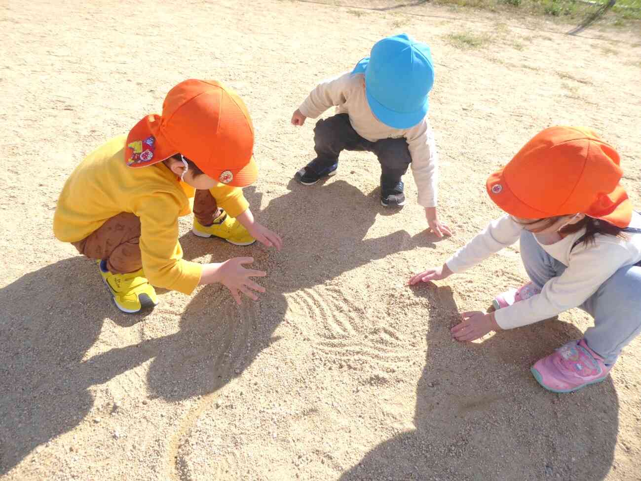 広場でたくさん走ったよ♪